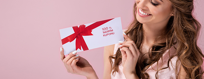  Yeni Üye 100 TL Hediye Kuponu 