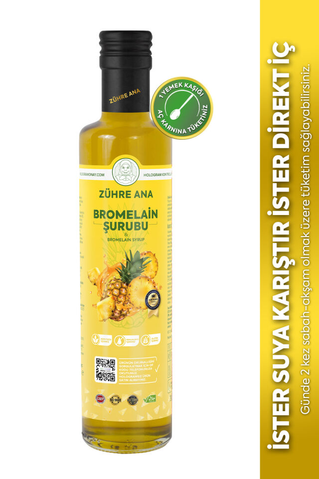 Bromelain Ananas İçeren Detox Şurubu