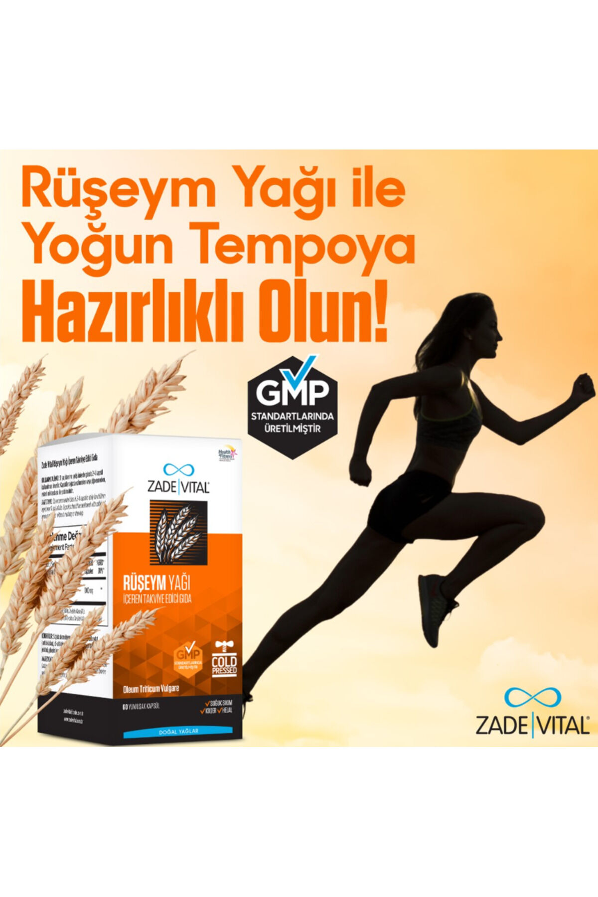 Rüşeym Yağı Triticum Vulgare, Wheat Germ (1 Kutu) 60 Kapsül