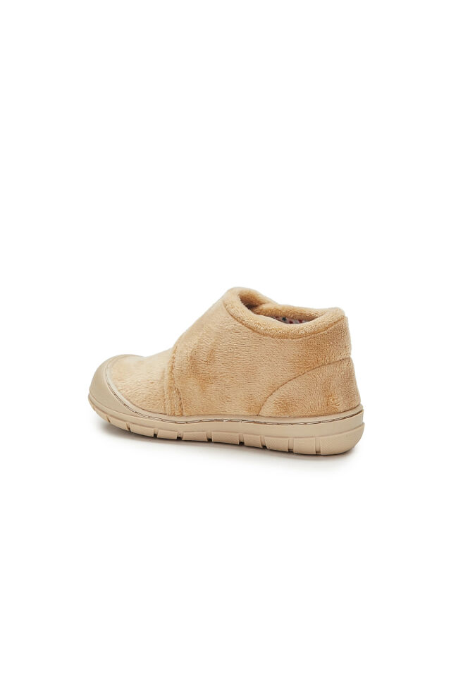 Color Rahat Kalıp Unisex Çocuk Bej Panduf