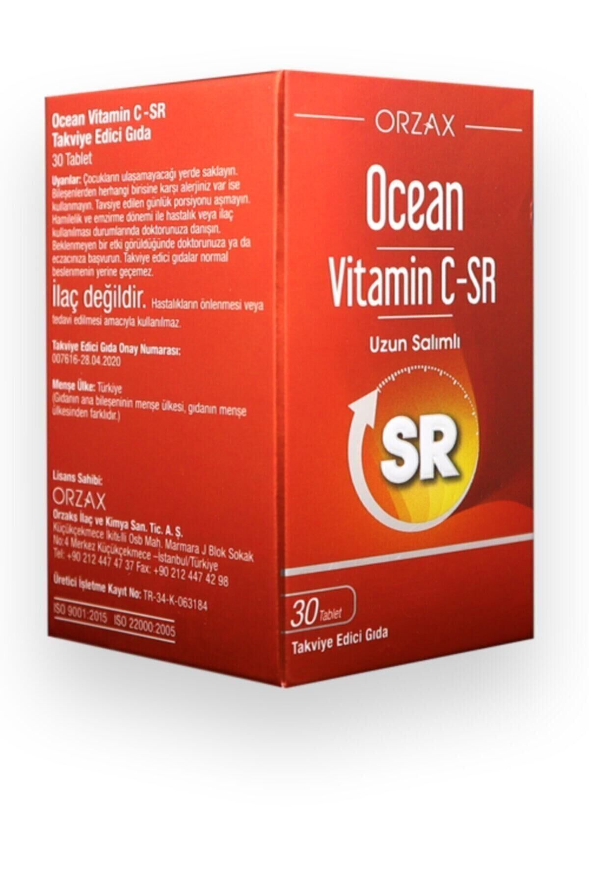 Ocean Vitamin C Sr 30 Tablet